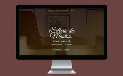Un site web flambant neuf pour la Sellerie du Mantois !